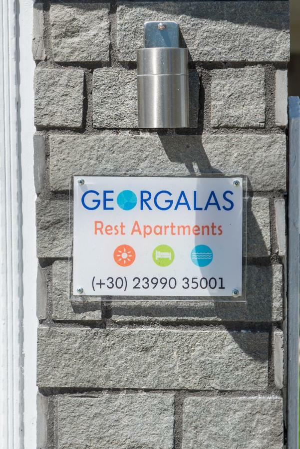 Georgalas Rest Apartments Nea Kallikrateia Kültér fotó