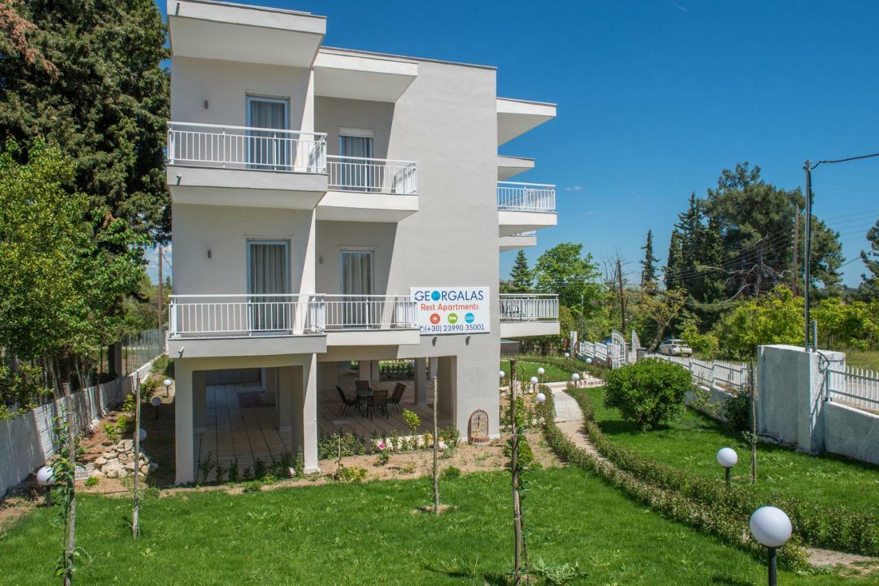 Georgalas Rest Apartments Nea Kallikrateia Kültér fotó